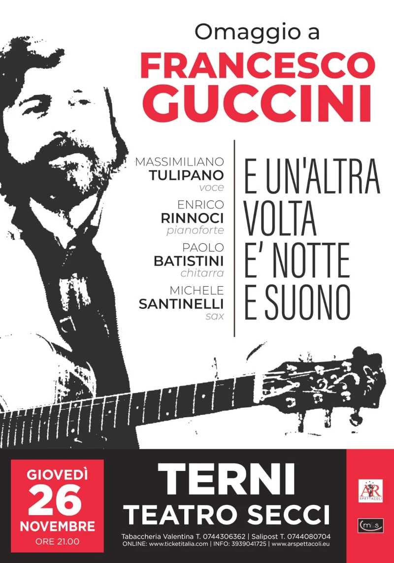 OMAGGIO A FRANCESCO GUCCINI - TERNI